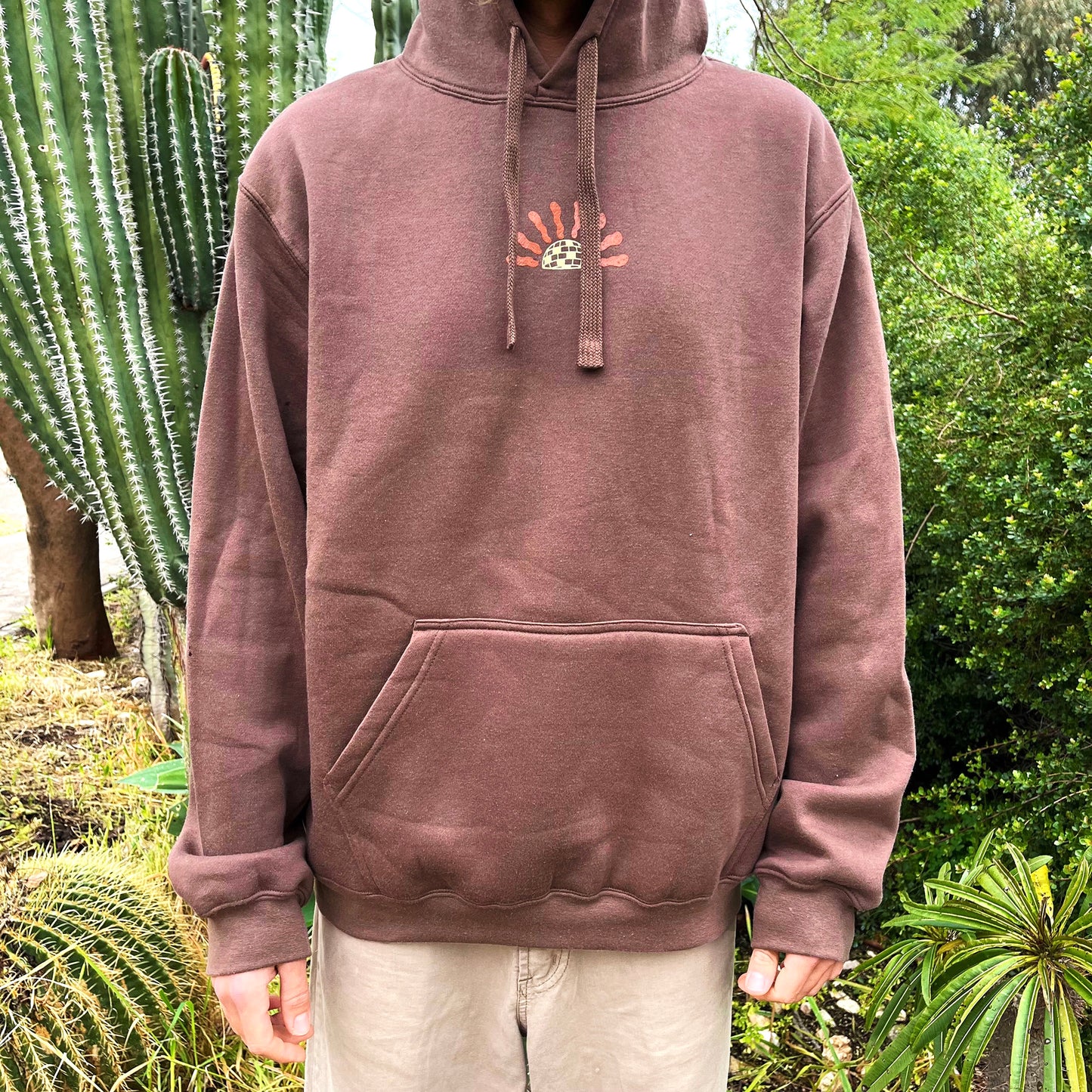 Ilay Brown Hoodie